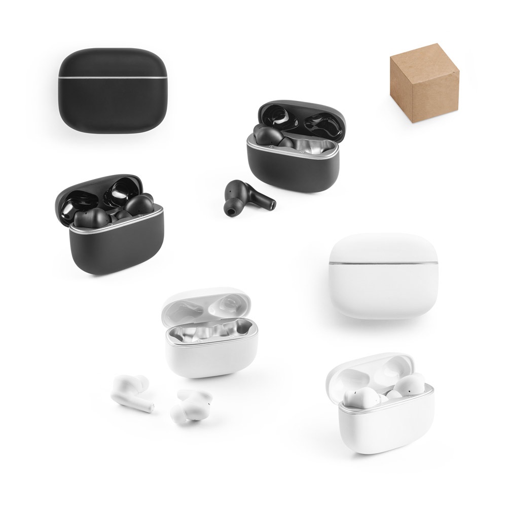 CAUBY. Auriculares sem fios com ANC e 7h de autonomia em ABS reciclado (100% rABS)