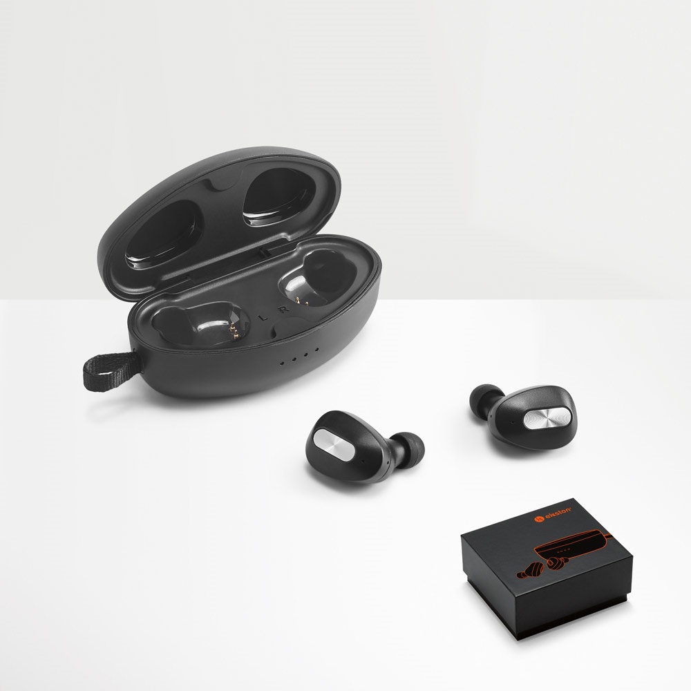 DESCRY. Auriculares wireless em metal e ABS
